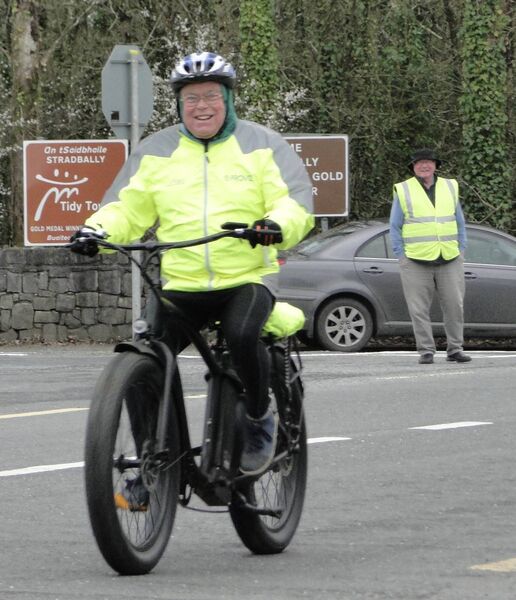  David Kiely was happy to support the cycle in 2023 