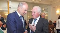 What was discussed during the Taoiseach's business breakfast in Waterford