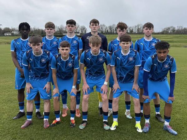 Waterford FC Under 17 side that drew with CK United.