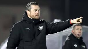 <p>A big week for Waterford FC manager Jon Daly as he tries to hold onto his job at the RSC. Photos: Noel Browne</p>