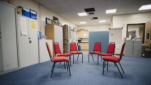 <p>AA meetings are open and safe places for people to speak about their lives.</p>