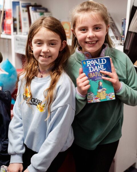 Lily McIntyre and Zara Carroll pictured at the launch