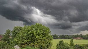 <p>A status yellow weather warning for wind has been issued with the public advised to stay away from coastal areas</p> <p>A status yellow weather warning for wind has been issued with the public advised to stay away from coastal areas</p>