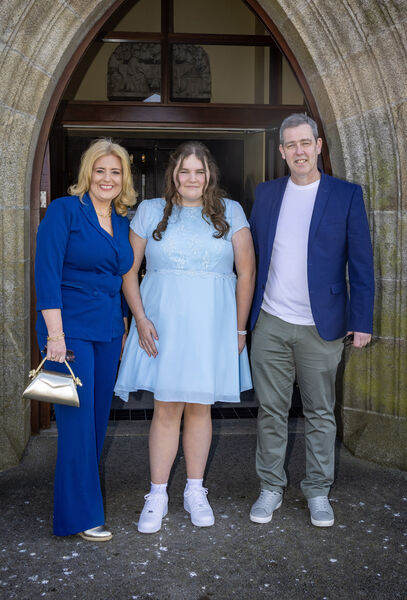  Lucy Tubbritt, Holy Cross, who was Confirmed by Bishop Alphonsus Cullinan at the Holy Cross Church, Tramore.