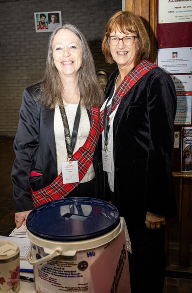Nora Tubbritt and Margaret White at the Massed Band's 20th anniversary concert in the Sacred Heart Church, The Folly. Nora Tubbritt and Margaret White at the Massed Band's 20th anniversary concert in the Sacred Heart Church, The Folly.