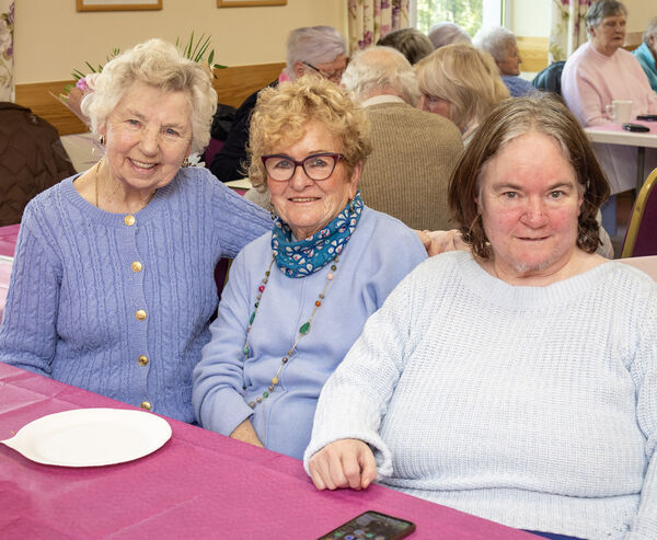  Bonnie Murray, (left), who celebrated her 90th birthday at the Tramore Community Care Centre with family and friends.