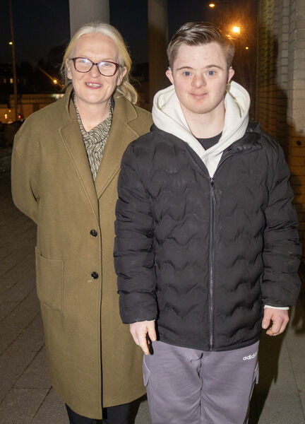  Rosalind and Sean Threadgold, at the Massed Bands 20th Anniversary Concert, in the Sacred Heart Church The Folly. Photo: Joe Evans