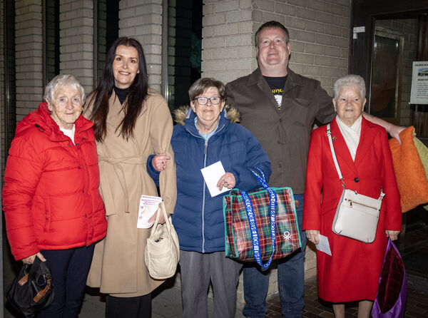  Members of Assisi House, at the Massed Bands 20th Anniversary Concert, in the Sacred Heart Church The Folly. Photo: Joe Evans