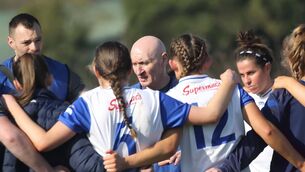 <p>Waterford manager Mick Boland is hopeful that his players can pick up a trophy that they deserve. Photo: Noel Browne</p>