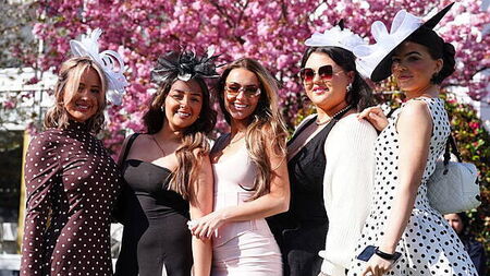 Racegoers hoping for sunshine and good luck ahead of Grand National