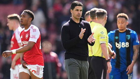 Mikel Arteta: Arsenal’s defeat to Bournemouth is a big punch in the face