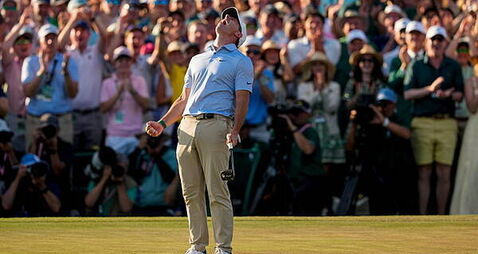 Rory McIlroy defends Masters title with another historic victory at Augusta