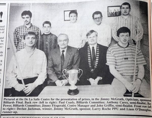 From The Archive sees Waterford News &amp; Star photographer, Joe Evans, go through the newspaper records to pick out photos from Waterford's past