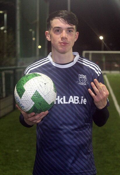 Villa attacker Shane O'Sullivan, who scored a hat-trick against Ballinroad. Villa attacker Shane O'Sullivan, who scored a hat-trick against Ballinroad.