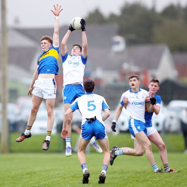 Some excellent fielding from Waterford's Enda Bloomer during the game against Tipperary.