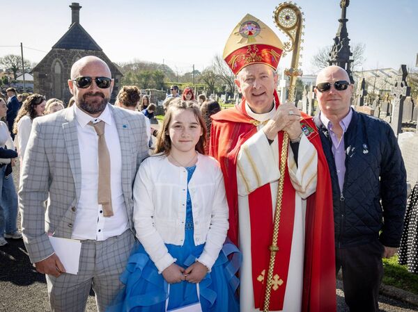 Stevie Piper, Glor na Mara who was Confirmed by Bishop Alphonsus Cullinan at the Holy Cross Church Tramore. Photo: Joe Evans