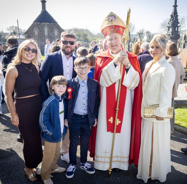 Shane Fitzpatrick, Glor na Mara who was Confirmed by Bishop Alphonsus Cullinan at the Holy Cross Church Tramore. Photo: Joe Evans