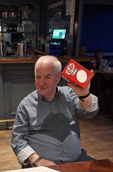 Tom O’Brien pictured at the Circle of Friends Easter Celebration held at the Roanmore Centre.