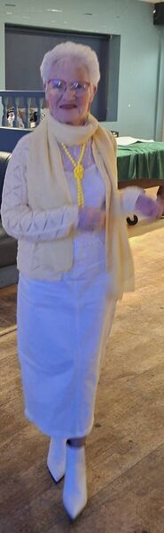 Joan O’Brien all smiles at the Circle of Friends Easter Celebration held at the Roanmore Centre.