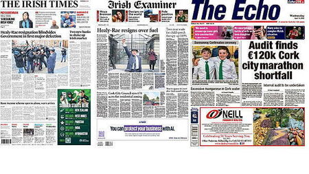 What the papers say: Wednesday's front pages