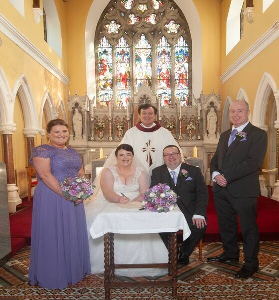 The ceremony was held in the Sacred Heart Church, Ferrybank. Photo: Andrew McDermott