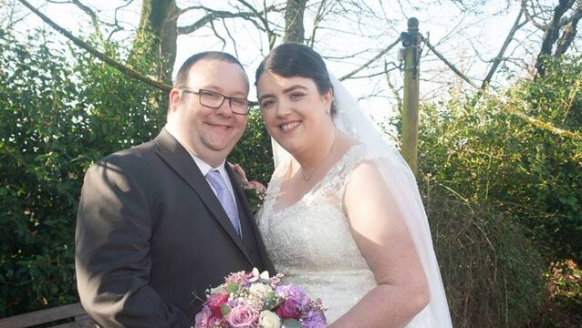 Waterford Weddings: Sunny March wedding for couple who fell in love during lockdown