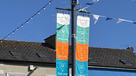 Signs in West Waterford belong in a '70s Soviet Polit Bureau Rally'