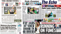 What the papers say: Friday's front pages
