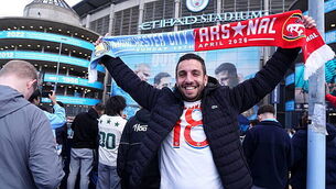 Erling Haaland shoots down Arsenal as Manchester City slash lead to three points