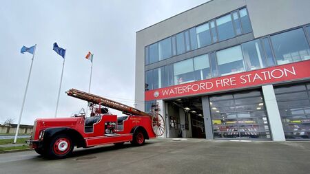 House went on fire close to city – unmanned fire station in Tramore was called
