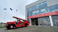 House went on fire close to city – unmanned fire station in Tramore was called 