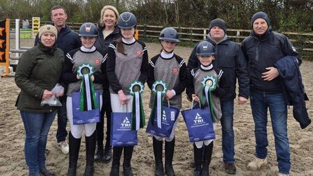 Waterford school finishes of equestrian season in style