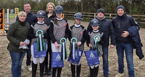 Waterford school finishes of equestrian season in style
