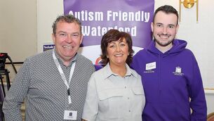 <p>Tony, Noelle and Sean O'Neill.</p>