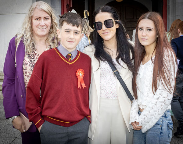  Brian Mulrooney, St. Stephen's De La Salle, who was confirmed by Bishop Alphonsus Cullinan at the Cathedral.