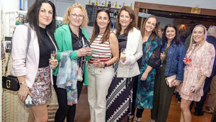 <p> Parents, teachers and past pupils at One the Waterfront for Gaelscoil Philib Barún's 40th anniversary reunion. 	All Photos: Joe Evans</p>