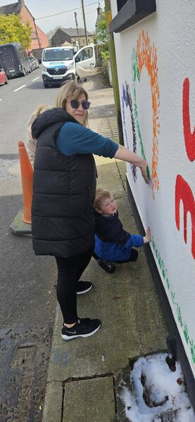 The project was a real community effort and transformed the space. Pic: Cllr Donnchadh Mulcahy