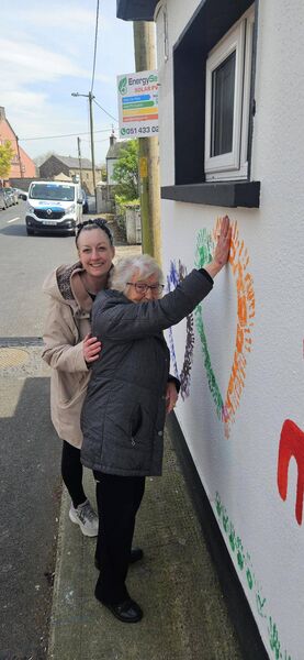 The project was a real community effort and transformed the space. Pic: Cllr Donnchadh Mulcahy