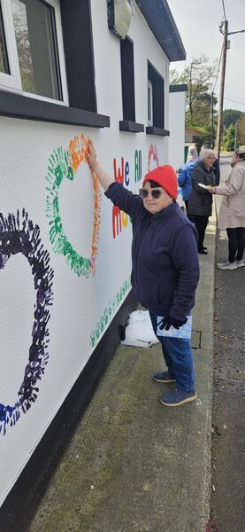 The project was a real community effort and transformed the space. Pic: Cllr Donnchadh Mulcahy