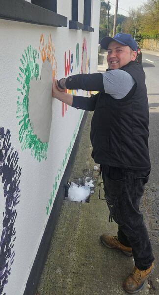 The project was a real community effort and transformed the space. Pic: Cllr Donnchadh Mulcahy