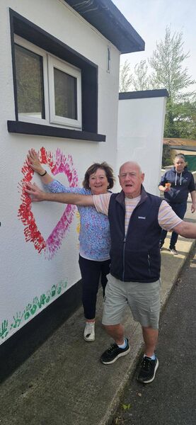 The project was a real community effort and transformed the space. Pic: Cllr Donnchadh Mulcahy