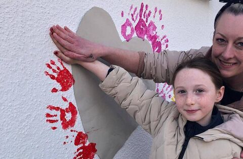 Students add splash of colour to County Waterford town
