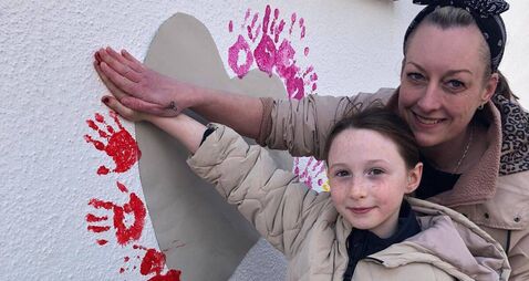 Students add splash of colour to County Waterford town