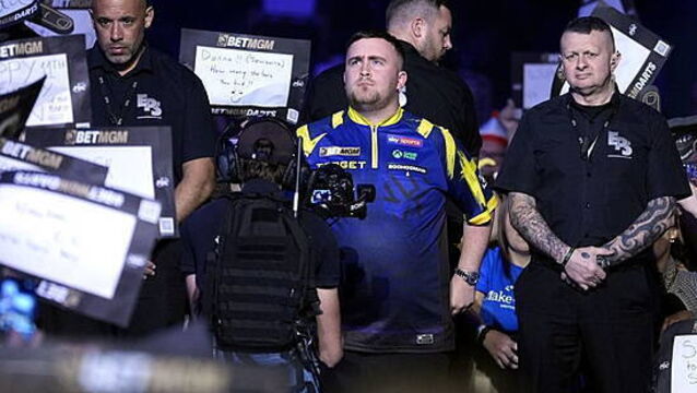 Luke Littler ignores Liverpool boos to thrash Luke Humphries in Premier League