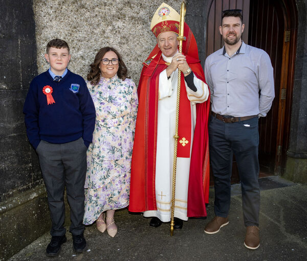  Tommy Caulfield, Mount Sion who was Confirmed by Bishop Alphonsus Cullinan at Ballybricken Church.