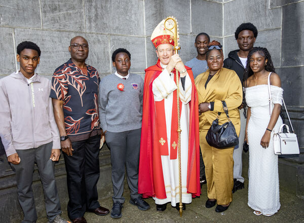  Shadrack Akintewe, Waterpark who was Confirmed by Bishop Alphonsus Cullinan, at St. John's Church. Photo: Joe Evans