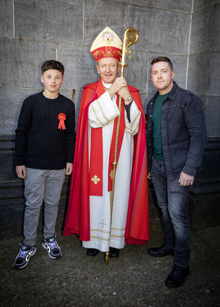  Dylan Croke, St. Declan's, who was Confirmed by Bishop Alphonsus Cullinan at St. John's Church.