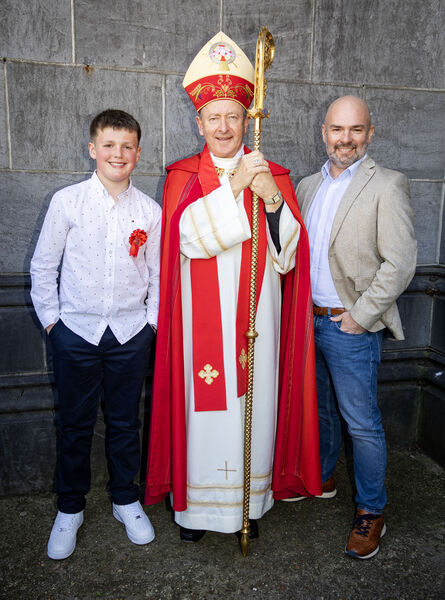  Coady Wilshire, St. Declan's, who was Confirmed by Bishop Alphonsus Cullinan at St. John's Church.