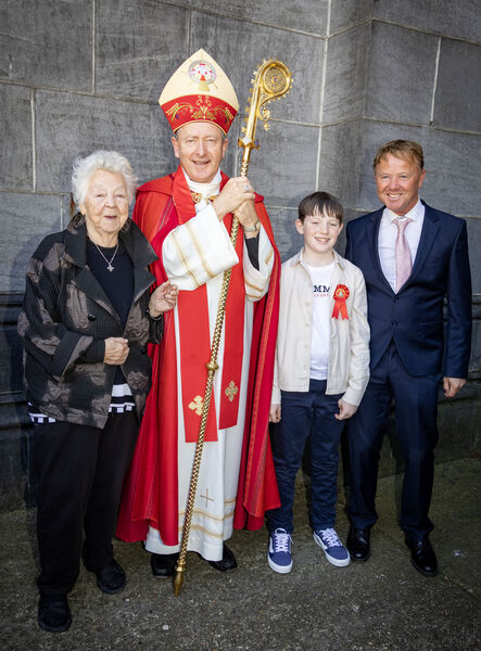  Adam Doyle, St. Declan's w,ho was Confirmed by Bishop Alphonsus Cullinan at St. John's Church.