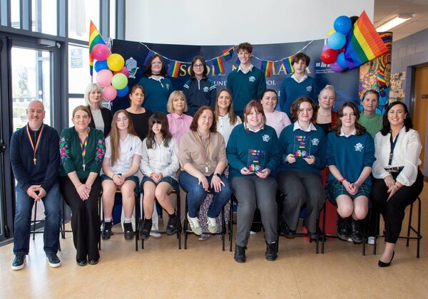 Ardscoil na Mara won the Photography Award as well as the biggest national award, the Impact Award, for their 2025 Stand Up Week. Photo: John Power 